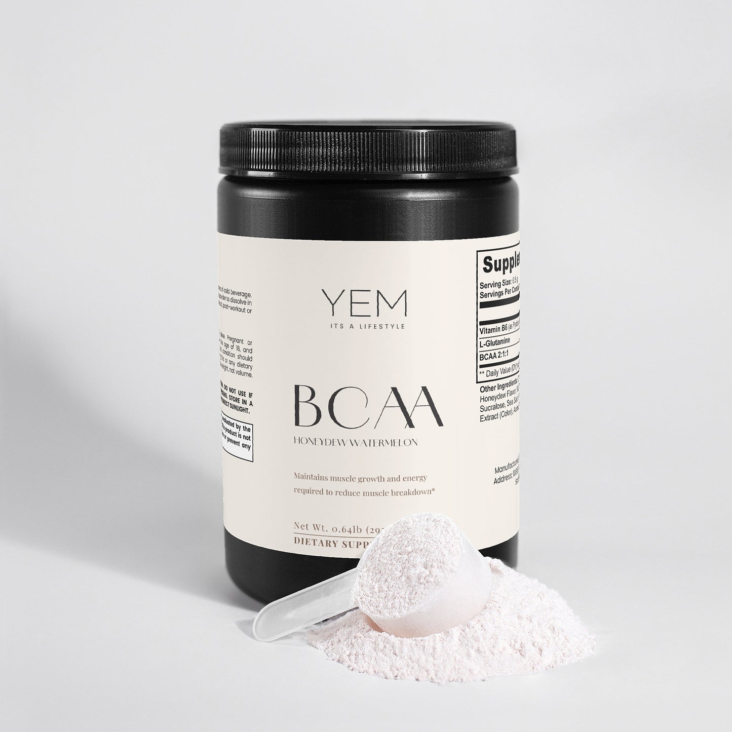 BCAA Post Workout Powder (Honeydew/Watermelon)