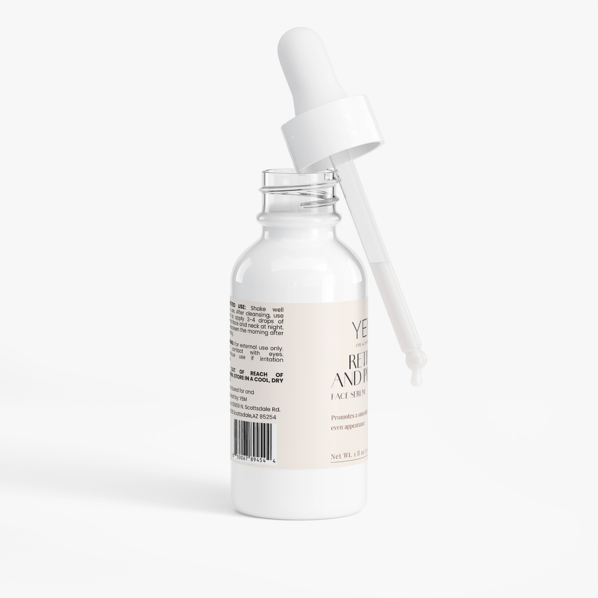 Retinol and Peptide Face Serum