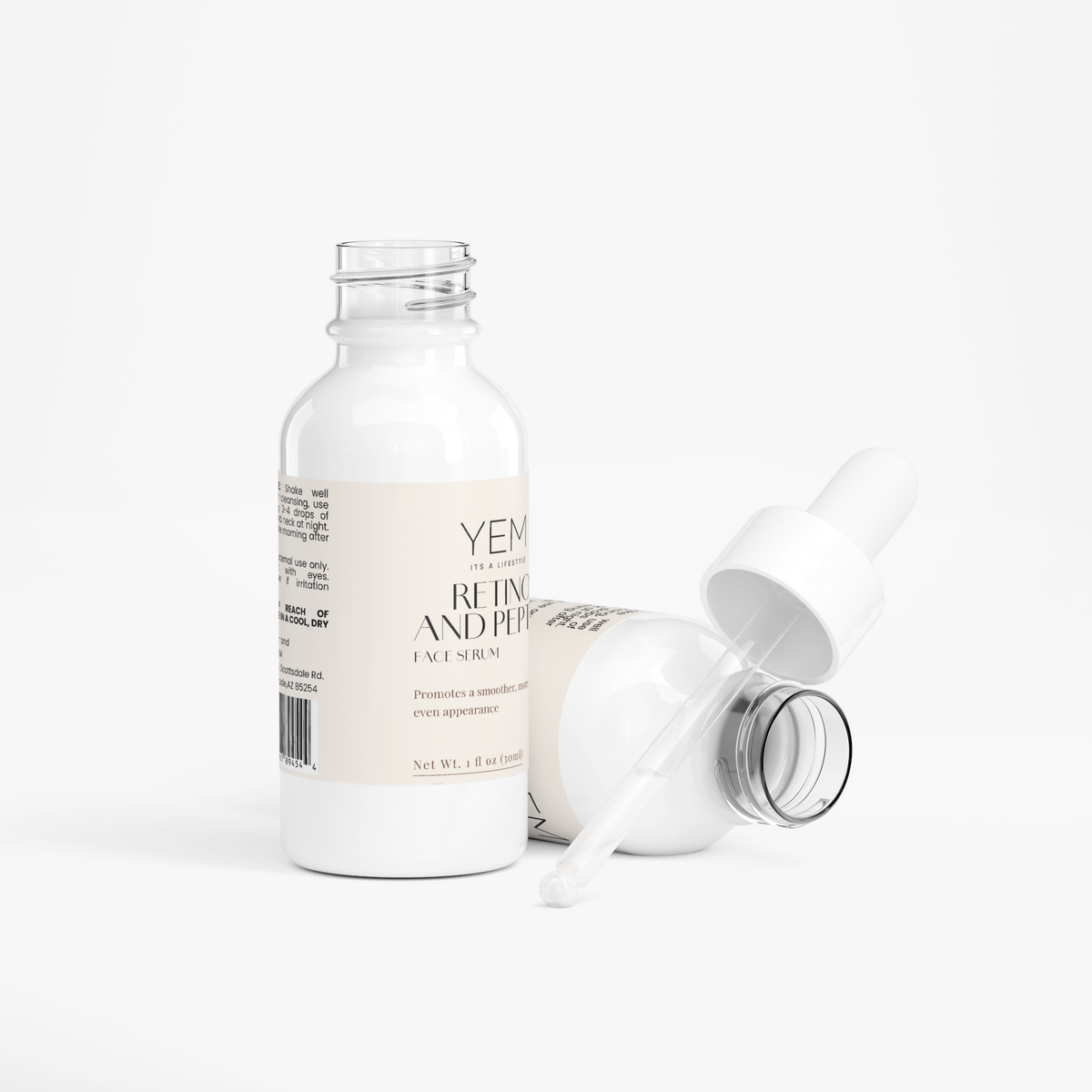 Retinol and Peptide Face Serum